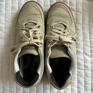 P448 - W 9.5 Suede Sneakers - Gently Used